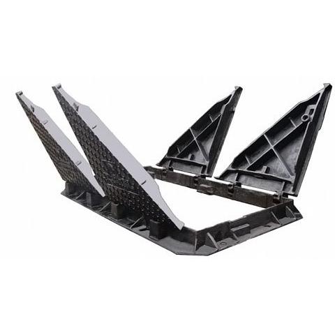 Nắp bể cáp thông tin điện lực 4 cánh 1060700 40 tấn